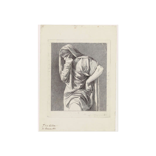 Mourning Woman in Classical Garb