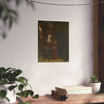 The Musical Duo: An Interior with a Woman at the Clavichord and a Man Playing the Lute