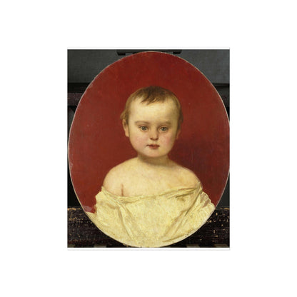 Portrait of Henri Bernard van der Kolk at Age Two