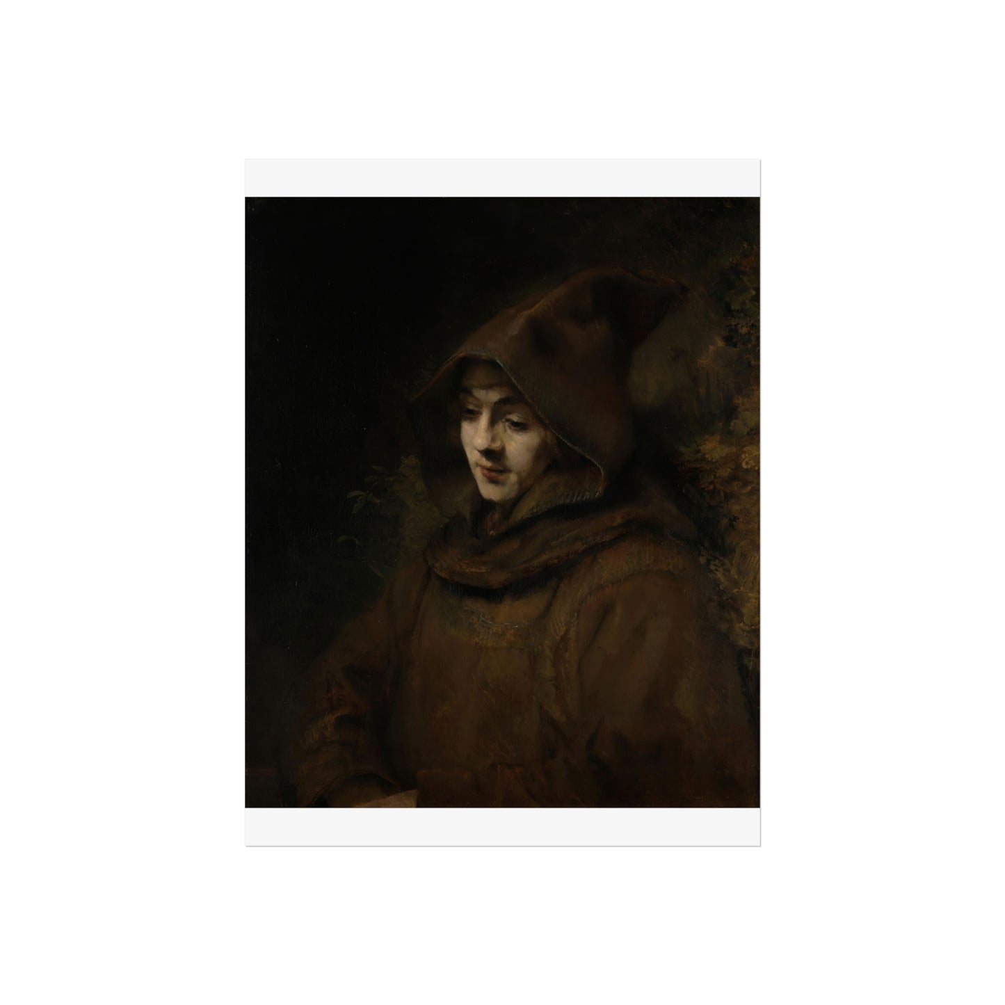 Rembrandt’s Son Titus in a Monk’s Habit