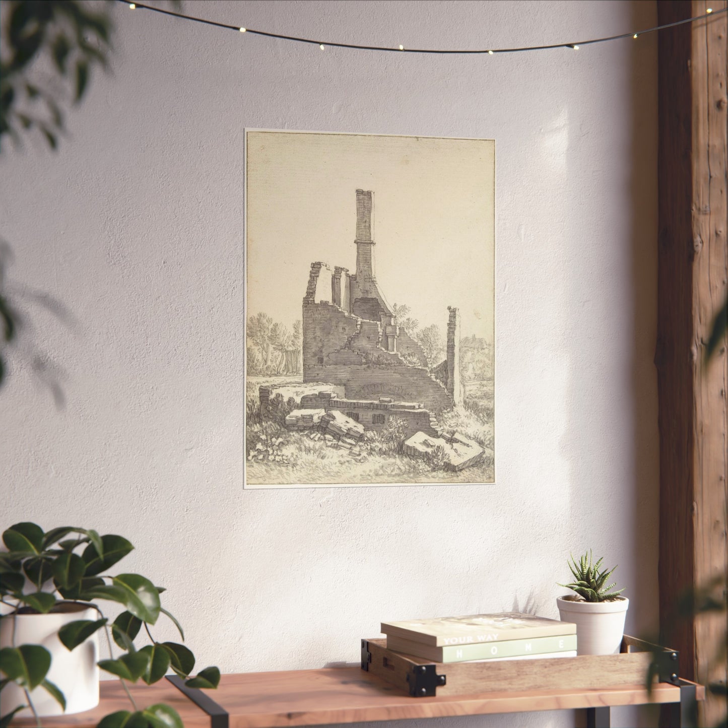 Ruins of a House in Abstede near Utrecht