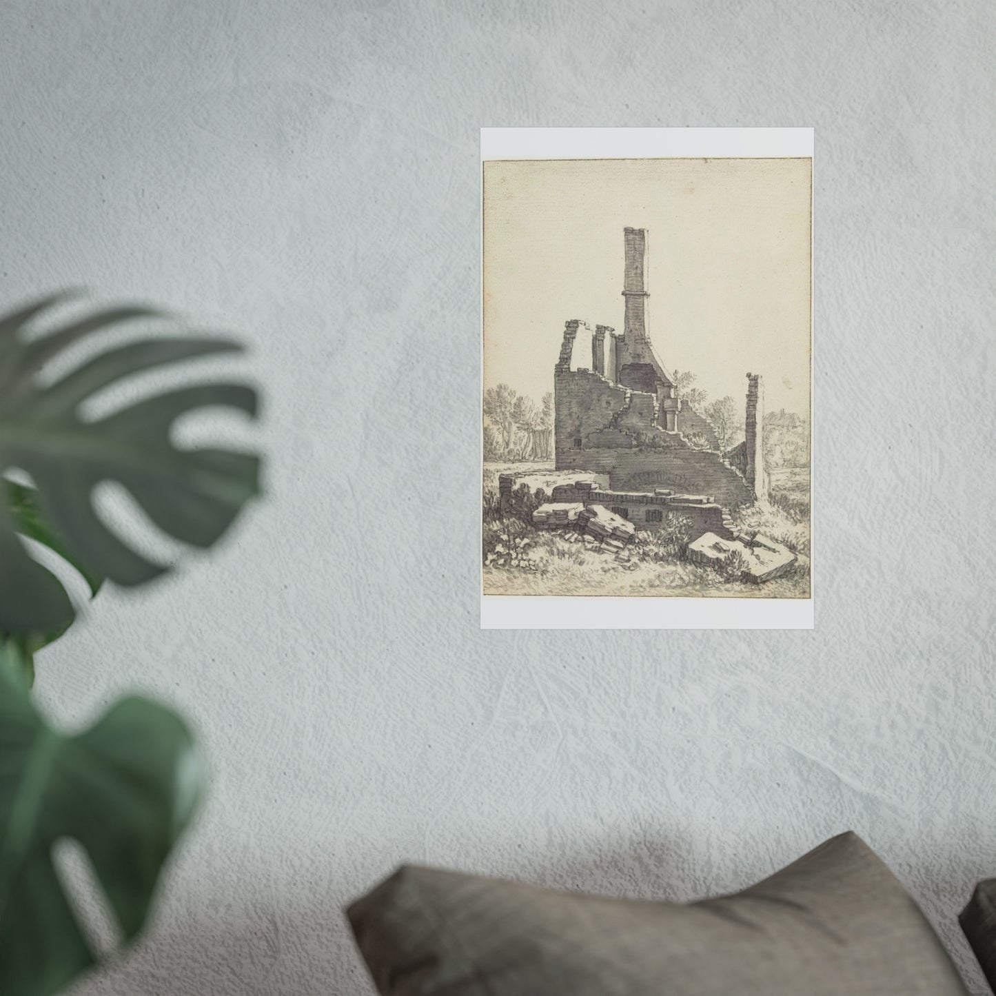 Ruins of a House in Abstede near Utrecht