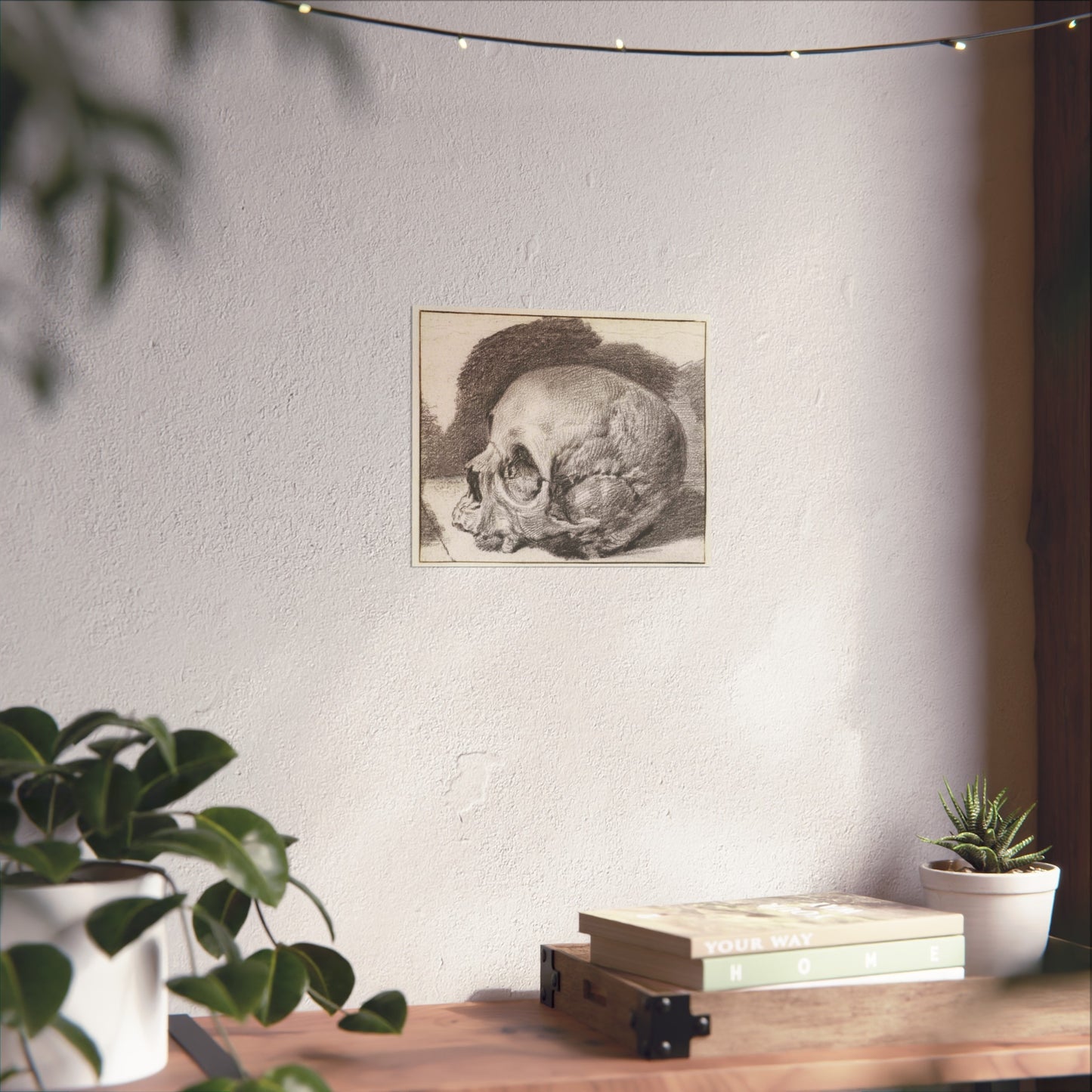 Study of a Skull, Facing Left