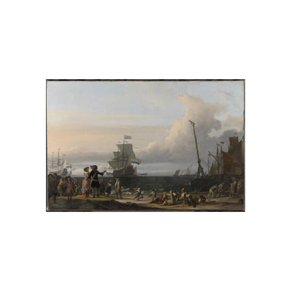 Dutch Ships at the Anchorage of Texel; The 'Golden Lion', Flagship of Cornelis Tromp