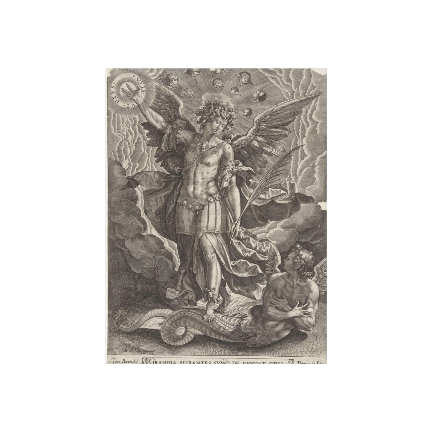 Saint Michael Expelling the Rebel Angel from Heaven