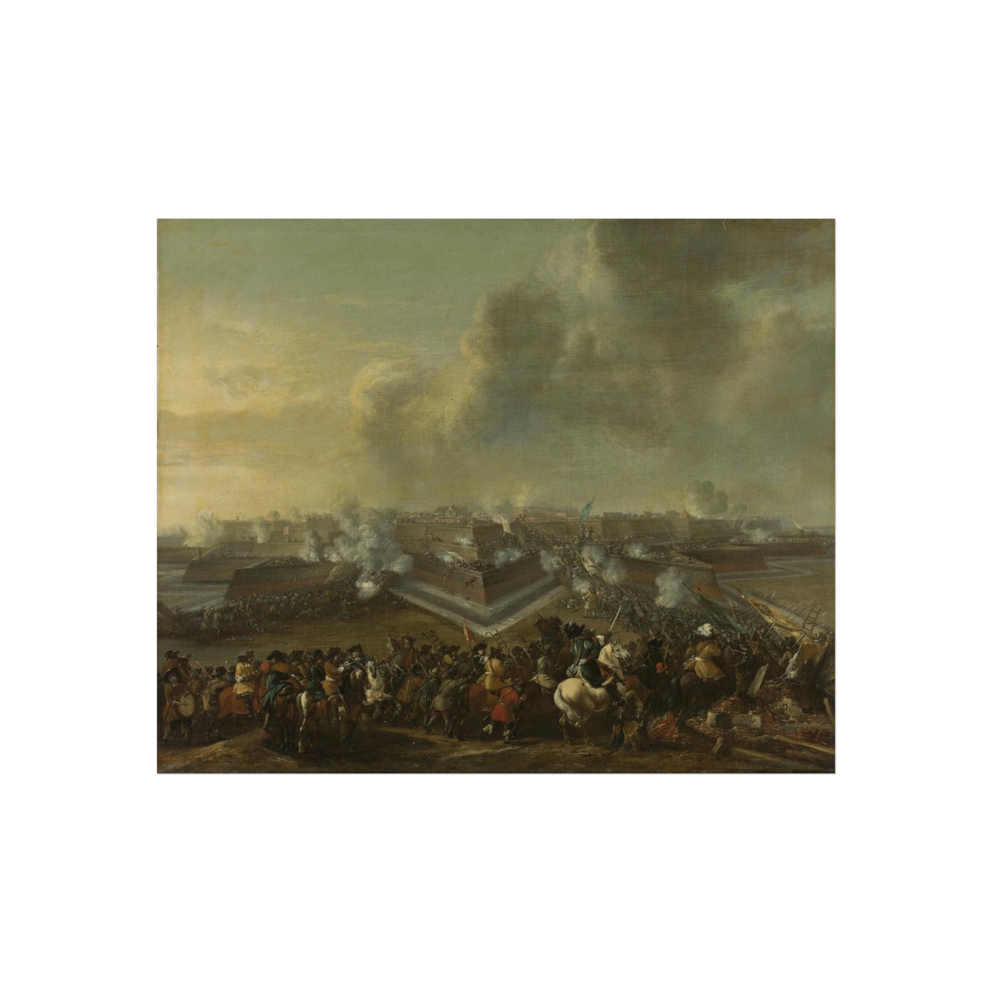 The Siege on Coevorden Town, December 30, 1672