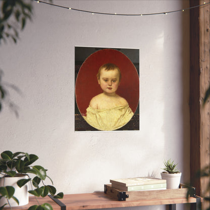 Portrait of Henri Bernard van der Kolk at Age Two