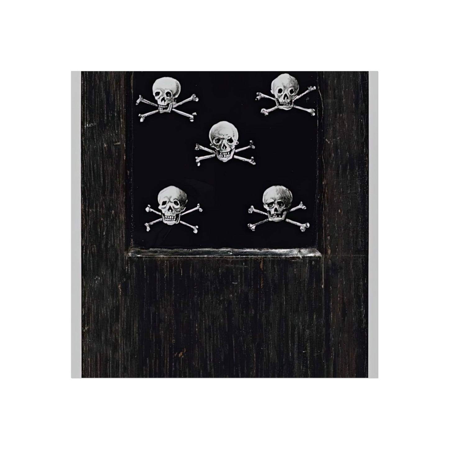 Skulls in Cross Formation