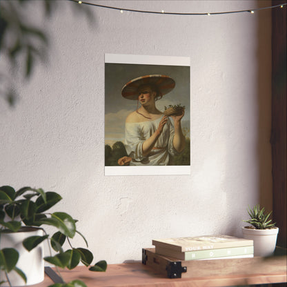 Woman in a Large Hat