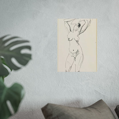 Standing Female Nude