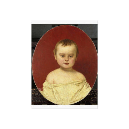 Portrait of Henri Bernard van der Kolk at Age Two