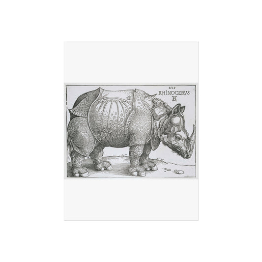 A Rhinoceros Seen from the Side