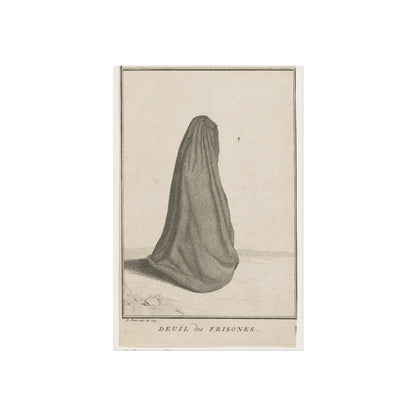 Mourning Attire of a Frisian Woman