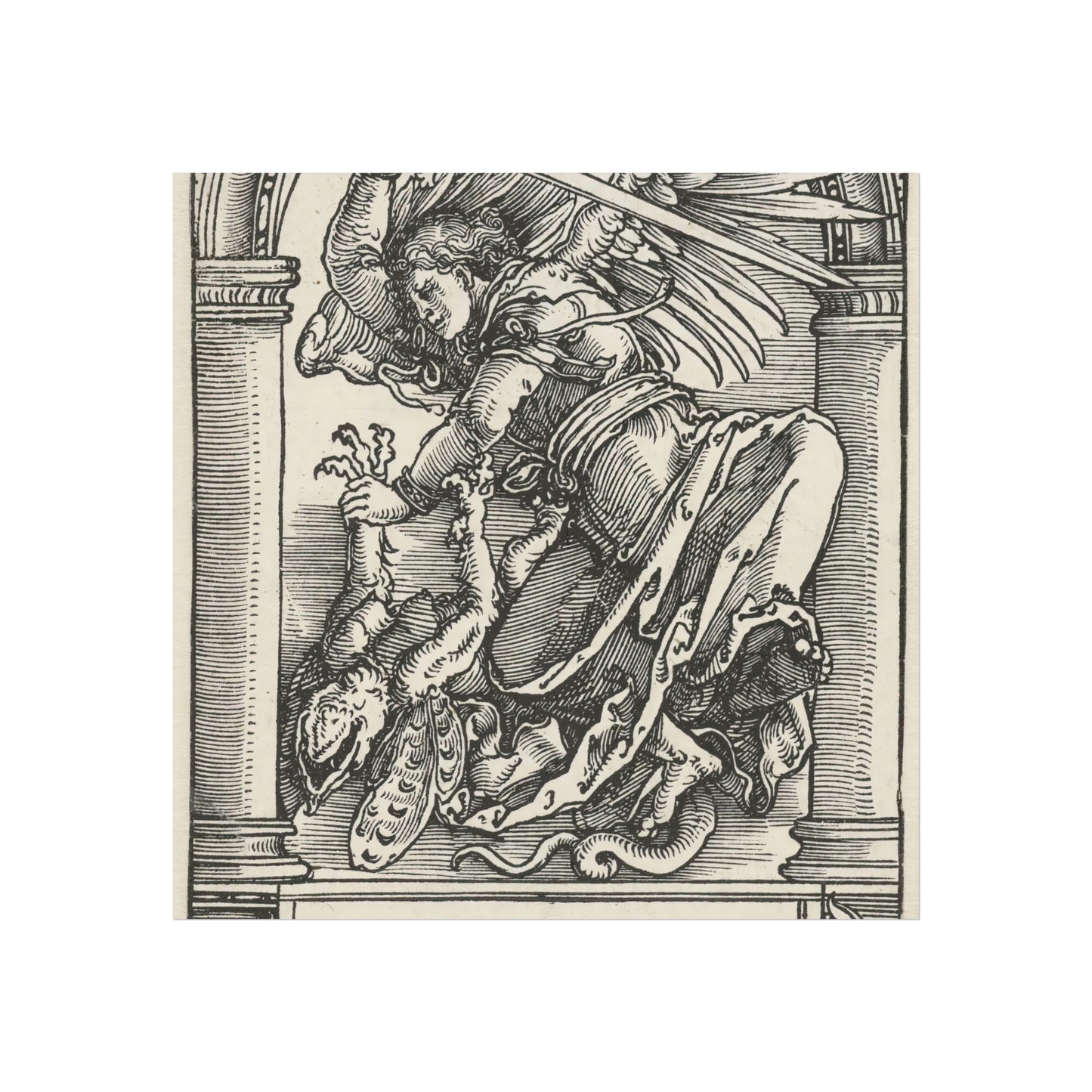 The Archangel Michael Defeats a Devil