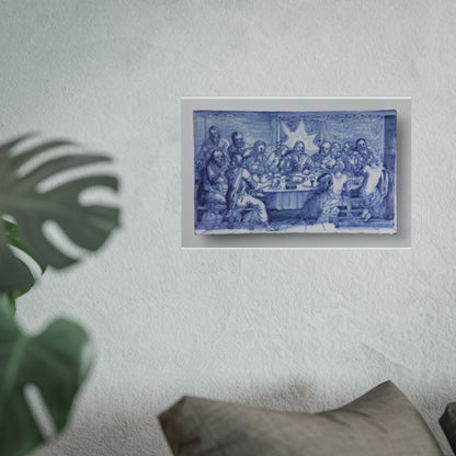 Delftware Plaque Depicting The Last Supper