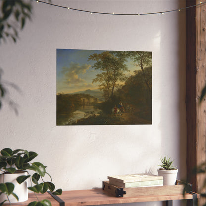 Italian Landscape with the Ponte Lucano over the Aniene River