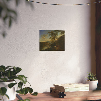 Italian Landscape with the Ponte Lucano over the Aniene River