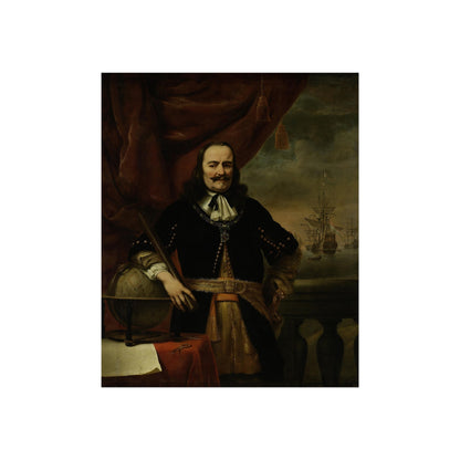 Portrait of Michiel Adriaenszoon de Ruyter as Lieutenant-Admiral