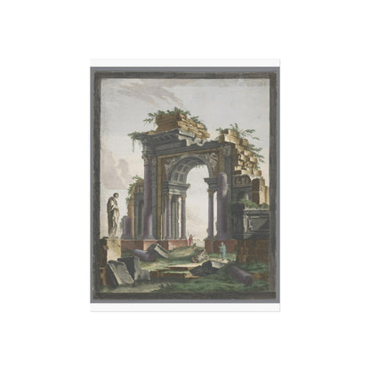 View of the Ruins of a Triumphal Arch