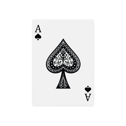 Elegant Gothic Creatures Playing Cards - Mystical Moon & Shadows Poker Deck