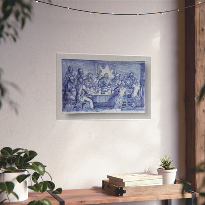 Delftware Plaque Depicting The Last Supper