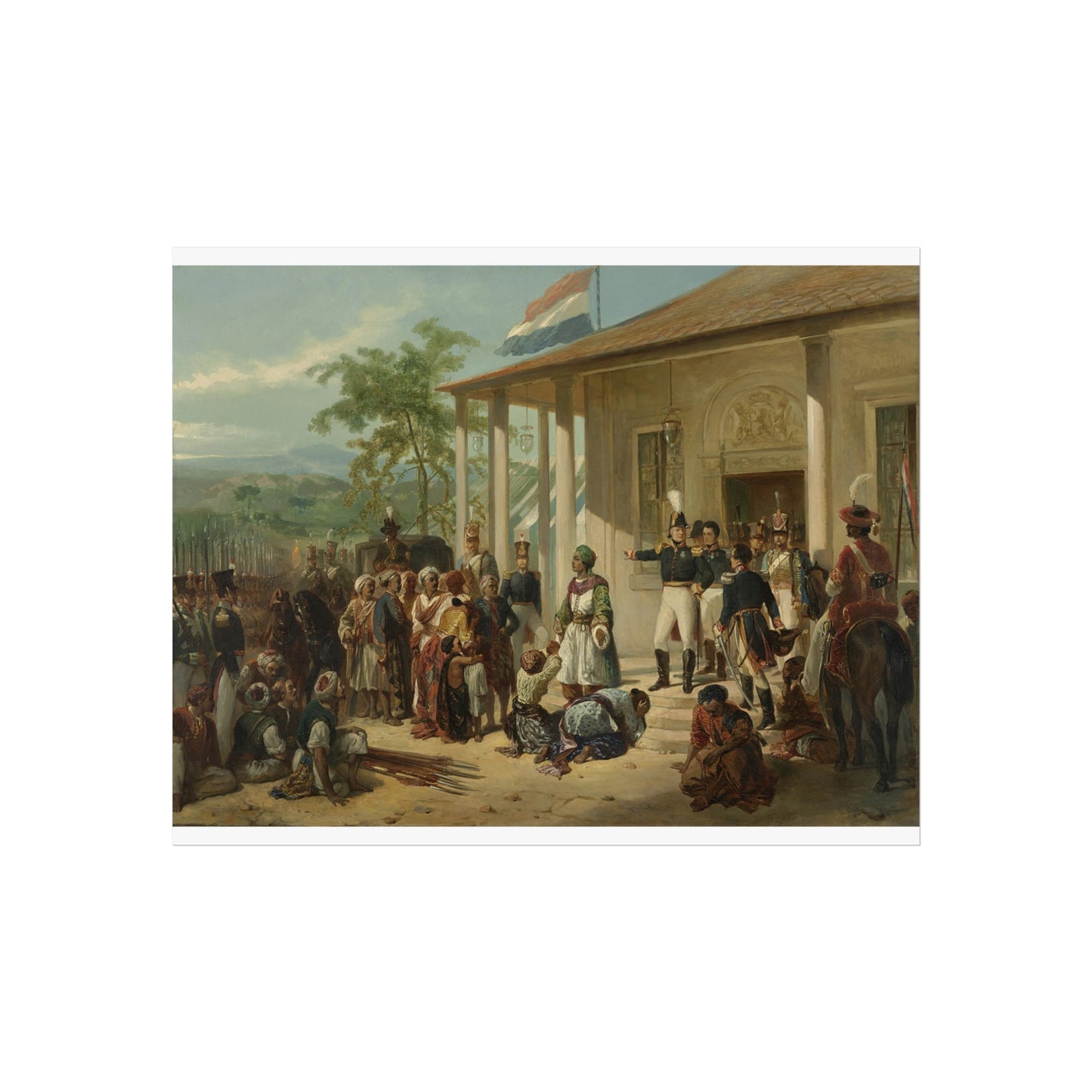 The Arrest of Diponegoro by Lieutenant General De Kock