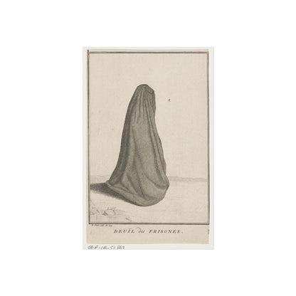 Mourning Costume of a Frisian Woman