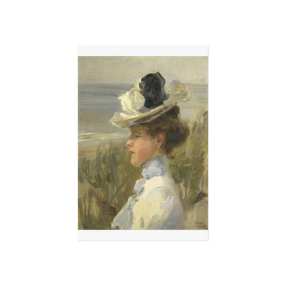 Young Woman, Gazing at the Sea