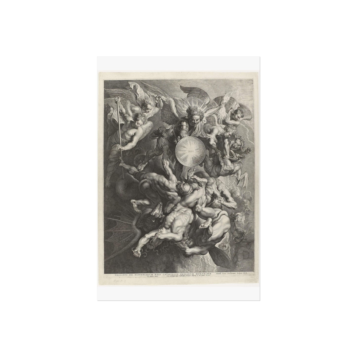 The Archangel Michael Battling the Rebel Angels