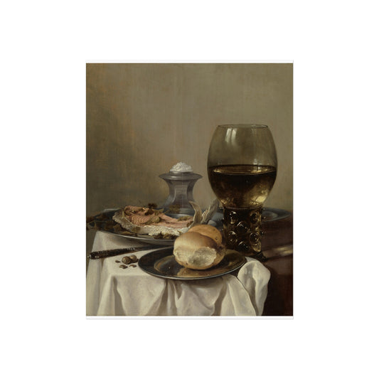 Still Life with Bread and Fish