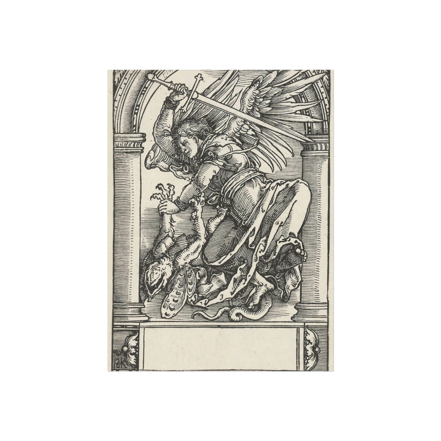 The Archangel Michael Defeats a Devil