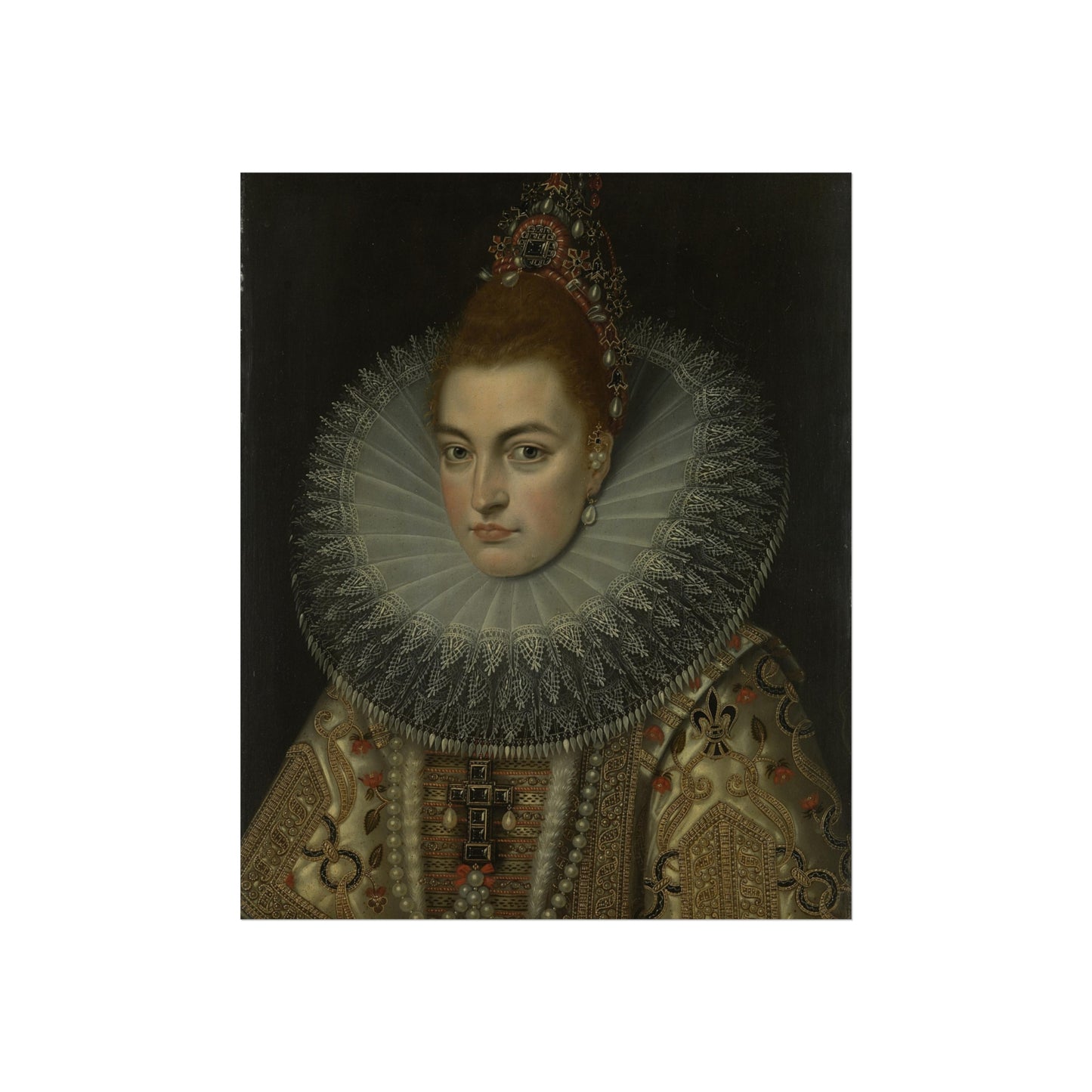 Portrait of Infanta Isabella Clara Eugenia of Spain (1566-1633)