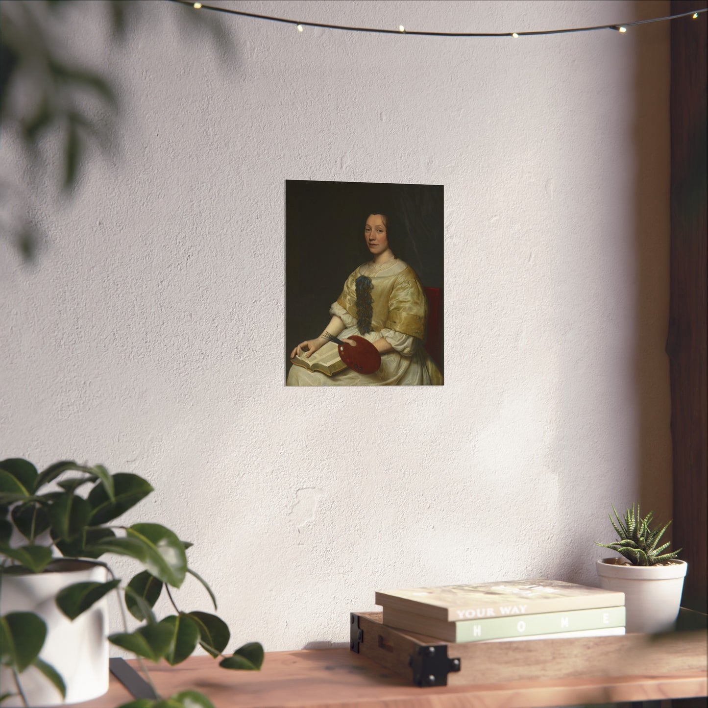 Portrait of Flower Painter Maria van Oosterwijck