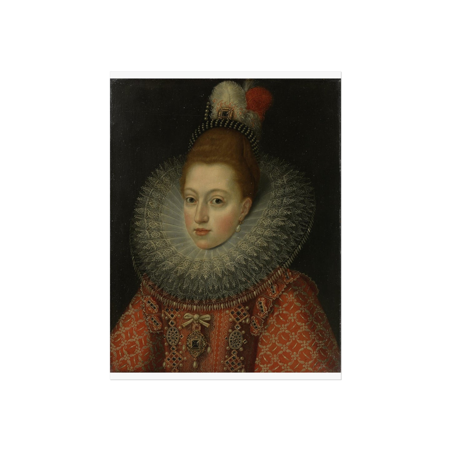 Portrait of Margaret of Austria (1584-1611), Queen of Spain