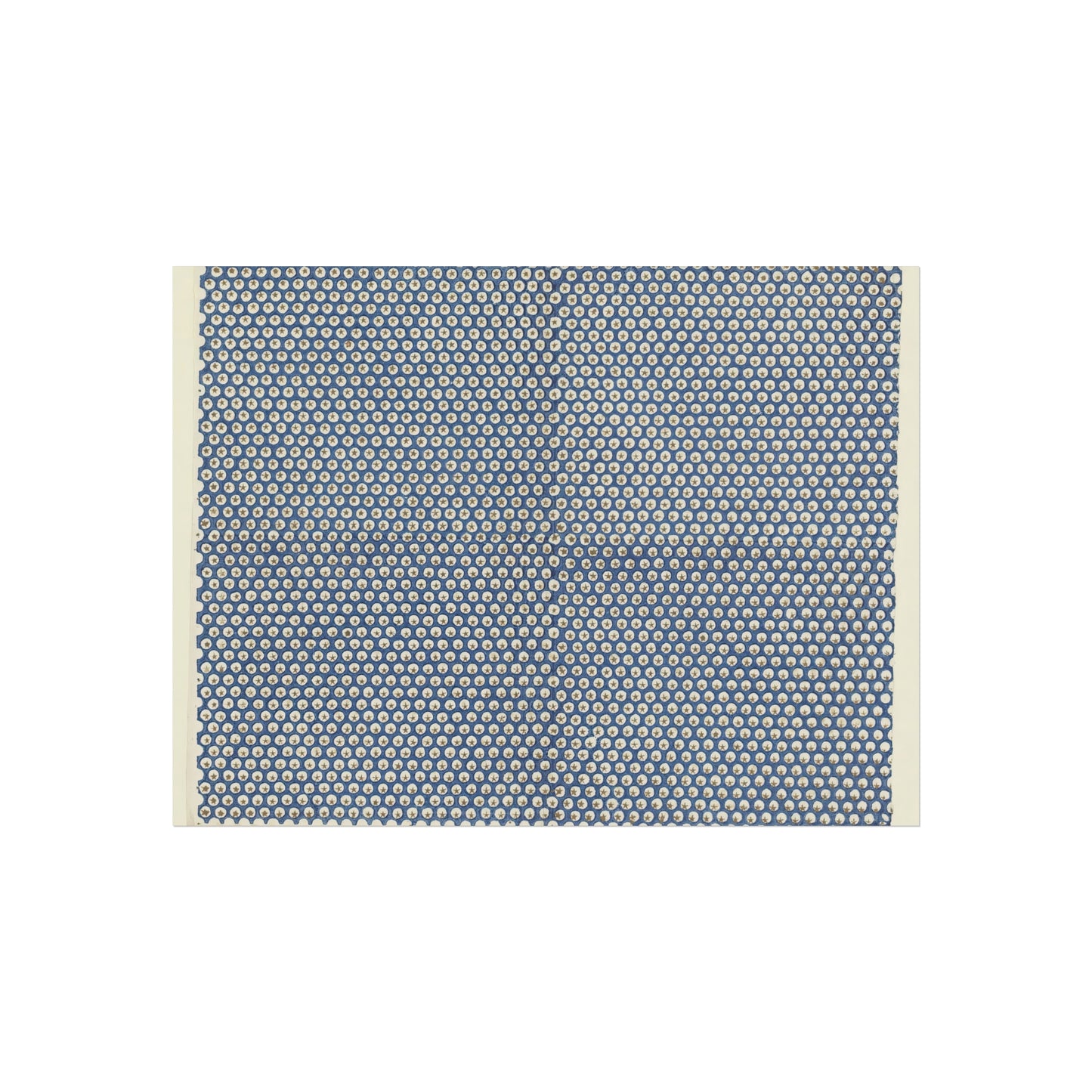 Sheet with Star Pattern in Reserved Circles