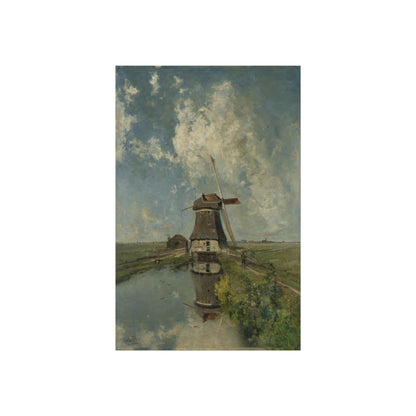 A Windmill on a Polder Waterway, Known as 'In the Month of July'