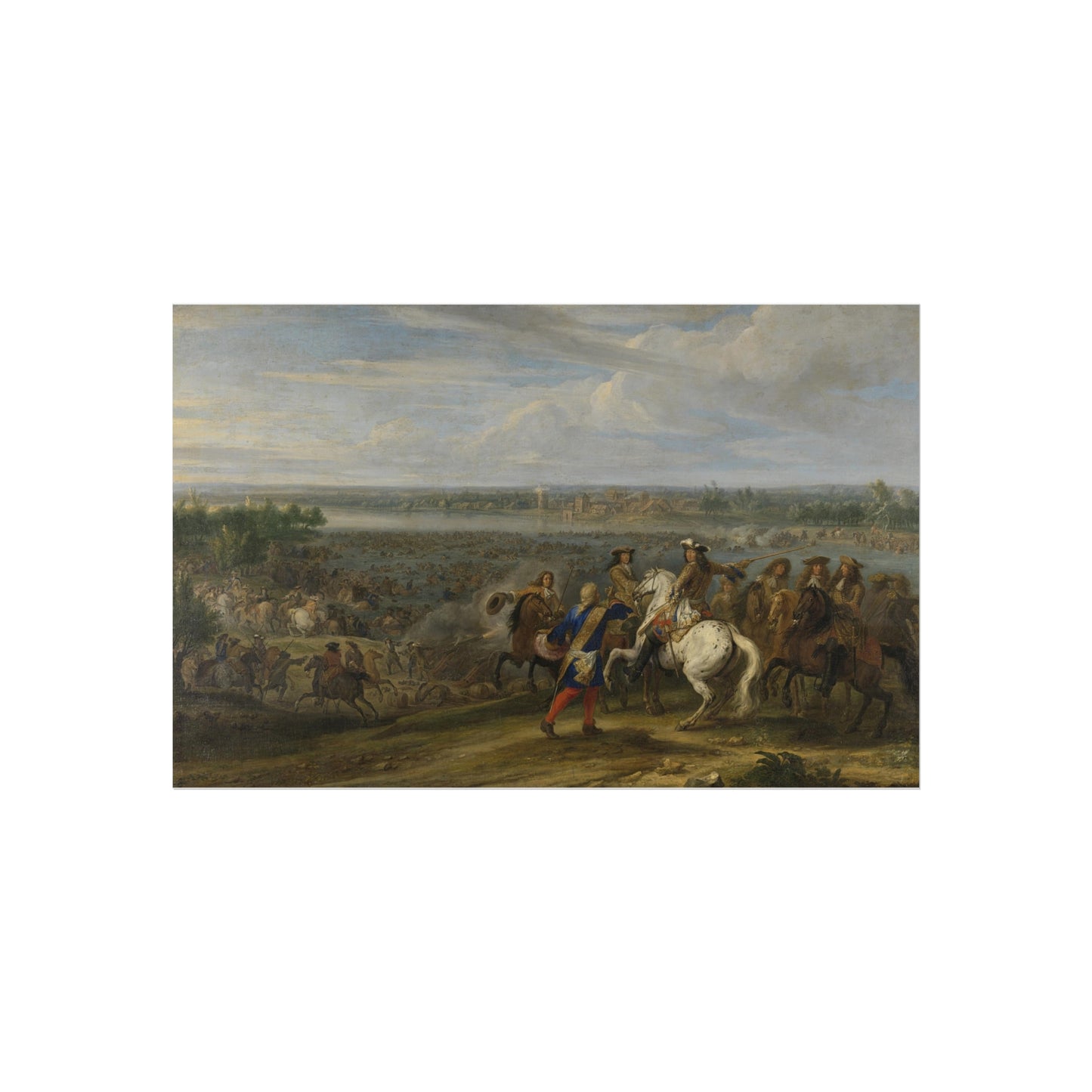 Louis XIV Crossing into the Netherlands at Lobith