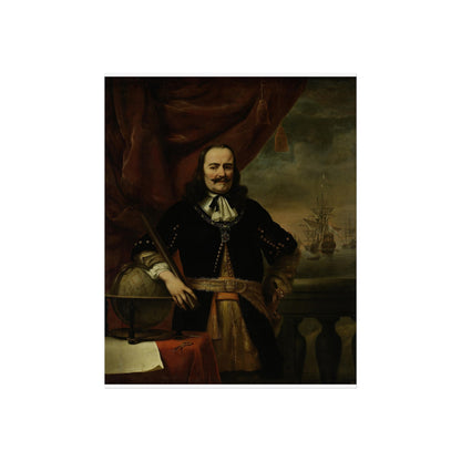 Portrait of Michiel Adriaenszoon de Ruyter as Lieutenant-Admiral