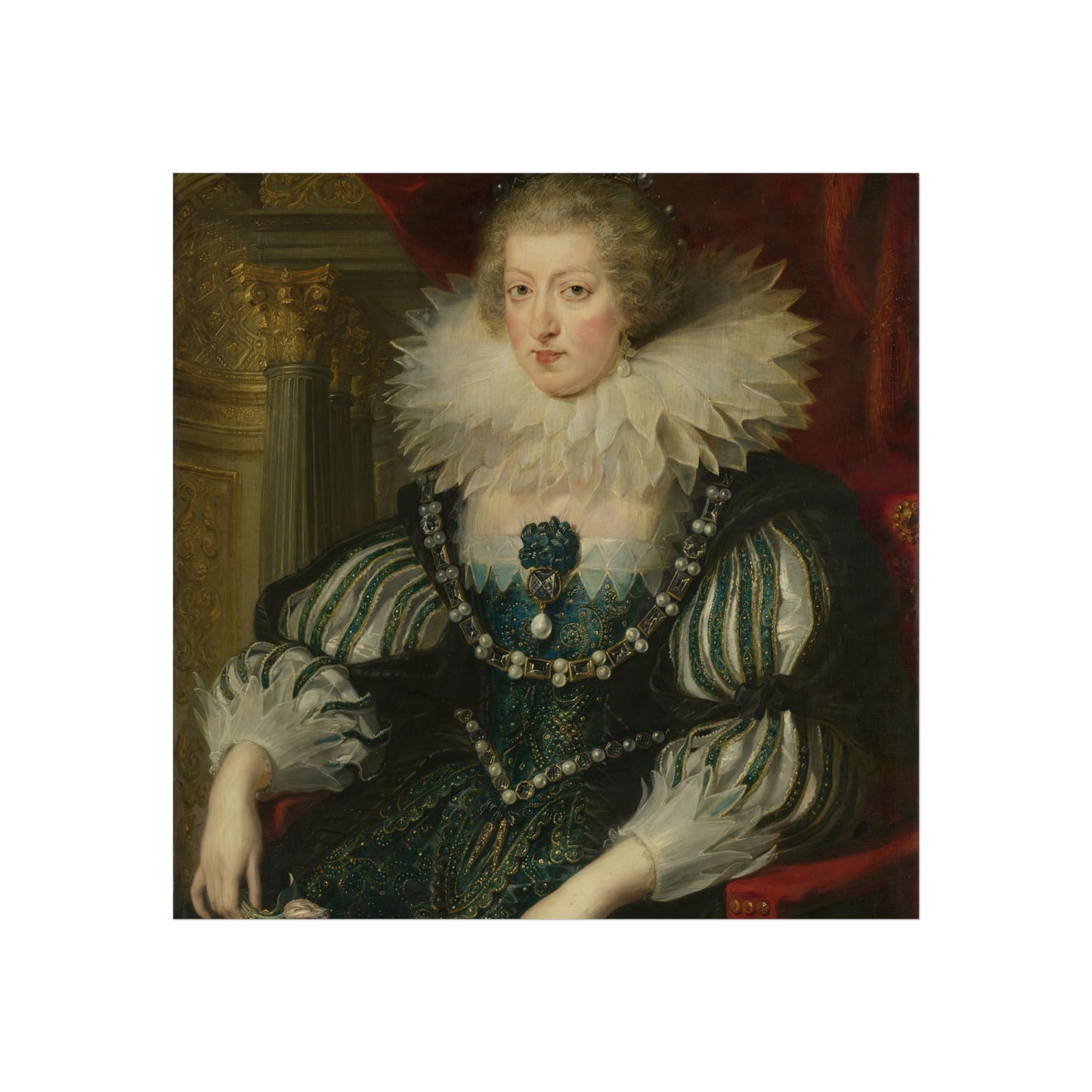 Portrait of Anne of Austria, Queen of France