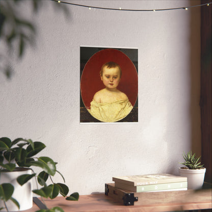 Portrait of Henri Bernard van der Kolk at Age Two