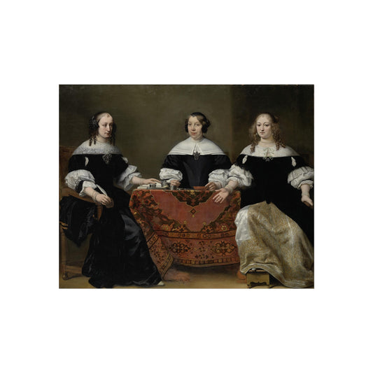 Portrait of the Three Regentesses of the Leper House, Amsterdam