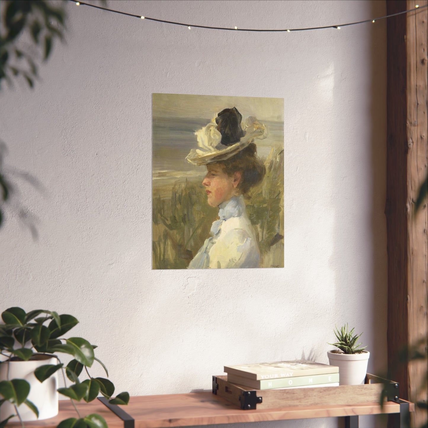 Young Woman, Gazing at the Sea