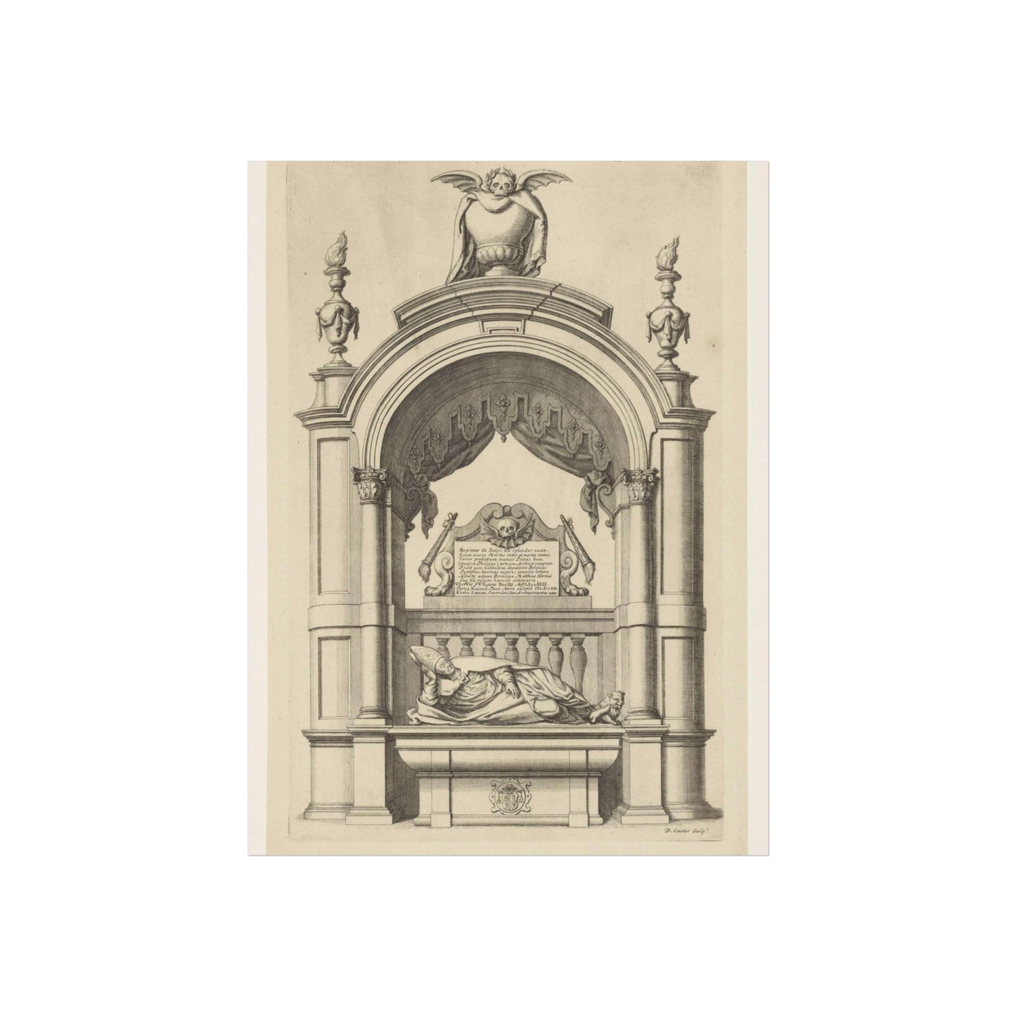 Tomb for Matthias Hovius, Archbishop of Mechelen