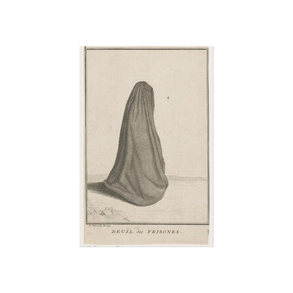 Mourning Costume of a Frisian Woman