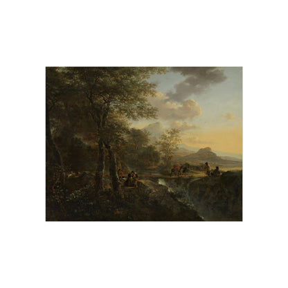 Italian Landscape with a Draughtsman