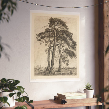 Landscape with Three Pines