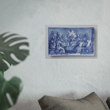 Delftware Plaque Depicting The Last Supper