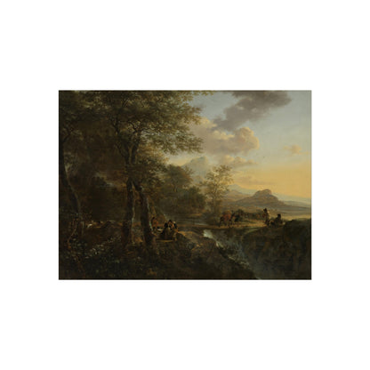 Italian Landscape with a Draughtsman