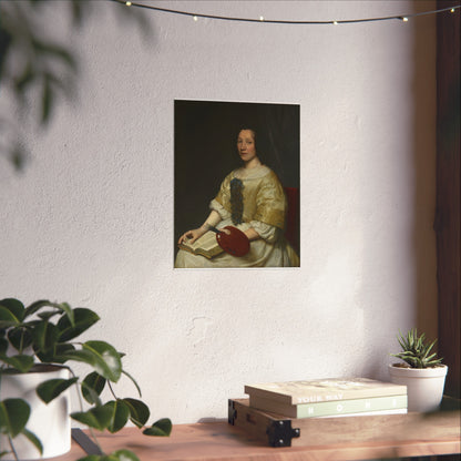 Portrait of Flower Painter Maria van Oosterwijck