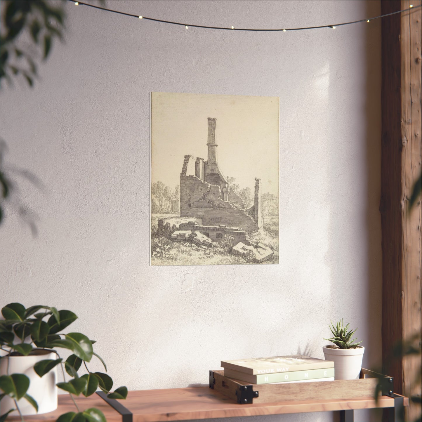 Ruins of a House in Abstede near Utrecht